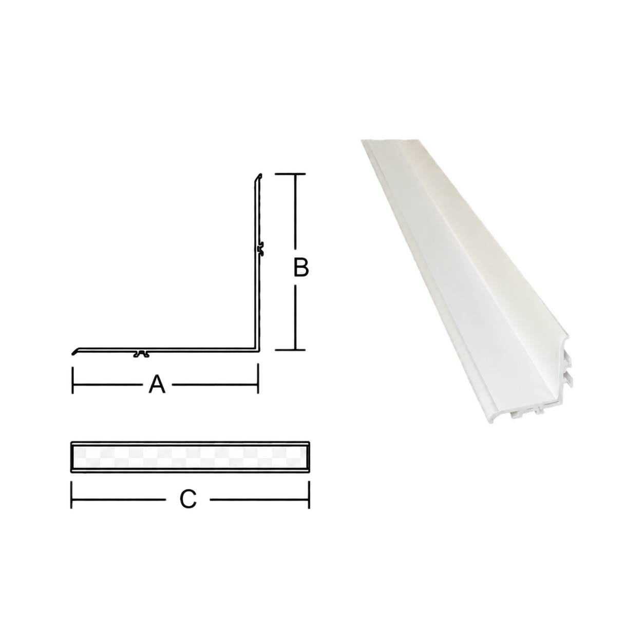 Superkim SPP Savak Kenar Profili P2422